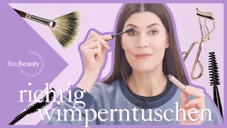 Richtig Wimperntuschen - meine Tipps werdet ihr lieben 💜