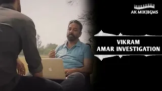 Vikram Fahad Faazil(Amar)Investigation Bgm | Kamal Haasan| Suriya | Anirudh Ravichander