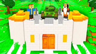 STAVÍM MODERNÍ EPICKÝ BEZPEČNÍ HRAD VE KTERÉM STRAŠÍ KRÁL ?!?! 🛡️🏰 | Mermo 🐼 @TaiKyYT  🦊