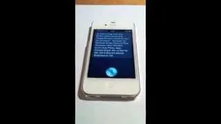 IPhone 4s Siri (fühlt sich sexy)