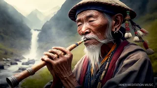 Tibetan Healing Flute • Eliminate Stress, Anxiety and Calm the Mind • Stop Thinking Too Much