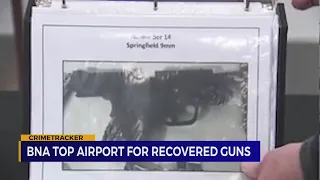 BNA top airport for recovered guns