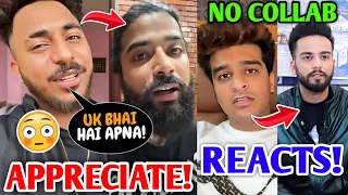 SHOCKING! @theamirmajid APPRECIATED UK07 Rider!😯 Jannu Stz Reacts On COLLAB With Elvish