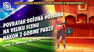 99 jardi No.107 | NFL: Povratak DeŠona Votsona na veliku scenu nakon 2 godine pauze