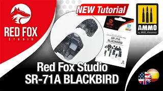 New Tutorial Red Fox Studio SR-71A Blackbird / Nuevo Tutorial Red Fox Studio SR-71A Blackbird