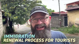 Nicaragua Immigration Renewal Process for Tourists | Vlog 10 August 2022