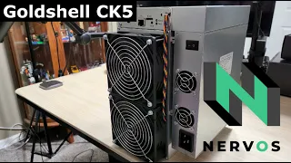 Goldshell CK5 Setup & Daily Profits - Powerful Nervos Network Miner