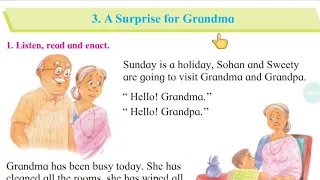 3. A Surprise for Grandma - First Standard English Balbharti Reading Session