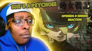 A WW1 ANIME??? SHOULD I WATCH IT ?! || SAGA OF TANYA THE EVIL Openings & Endings REACTION!!!