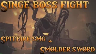 Remnant -Singe Boss Fight + How to get Spitfire Smg & Smolder Sword