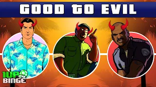 Grand Theft Auto 3D Universe Characters: Good to Evil (GTA III, Vice City & San Andreas)