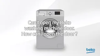 Washing machine door won't open? Here is what to check | by Beko