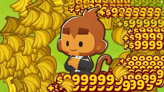 The Miner Monkey Paragon Makes INFINITE Money in BTD6!