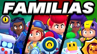 Todas las FAMILIAS *Oficiales* en BRAWL STARS 2020