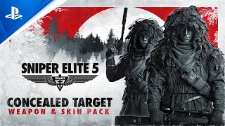 Sniper Elite 5  Concealed Target Weapon  Skin Pack