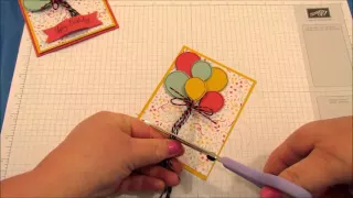 Simple Balloon Celebration Card