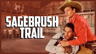 Sagebrush Trail 🏴 -  Western Full Lenght Movie - John Wayne (1933)