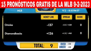 15 Pronósticos GRATIS de la MLB, Consejos de Apuestas de la MLB para Hoy, Sábado 9/2/2023