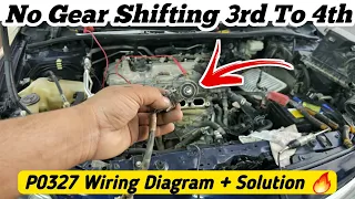 P0327 knock sensor1 circuit low input bank 1 || Gear Shifting Problem + Solution 🔥