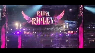 Reah Ripley Entrance @ WWE ELIMINATION CHAMBER PERTH