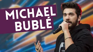 Gustavo Mioto impressiona com cover de Michael Bublé no Faustão