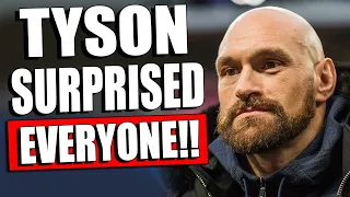 Tyson Fury SURPRISED WITH A SHOCKING PREDICTION FOR THE REMATCH Alexander Usyk - Anthony Joshua