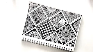 Mandala patterns for beginners || mandala patterns for beginners || Zentangle patterns || mandala