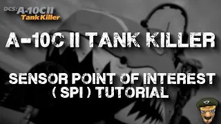 DCS - A-10C II Tank Killer Sensor Point Of Interest ( SPI ) Tutorial