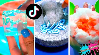 Probando muchas recetas para hacer Slime de Tiktok (Recopilación) - Supermanualidades