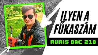 Fűkasza Bemutató | Ruris DAC 210