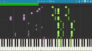 Netsky - Memory Lane on piano (Synthesia)