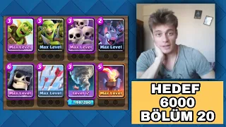 EFSANE DESTEYLE MAÇLAR HEDEF 6000 CLASH ROYALE #38