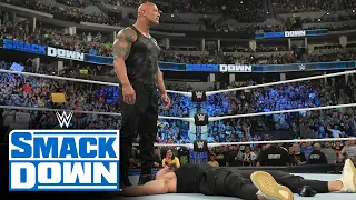 The Rock dishes out the People’s Elbow to Austin Theory: SmackDown, Sept. 15, 2023