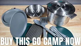 THE BEST CAMP COOK SET ON AMAZON STANLEY BASE CAMP COOK SET REVIEW