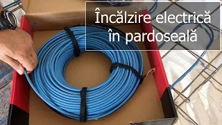 Încălzire electrică în pardoseală