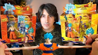 Apro 2 BOX di DRAGON BALL Super con GOKU Allungabile e Anti Stress 😍 DBS MonsterFlex ITA