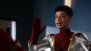 Bart Tells Barry About Godspeed | The Flash 7x17 [HD]