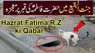 Jannat ul Baqi Main  Hazrat Bibi Fatima R.Z Ki Qabar Par mojza| Madina Mojza