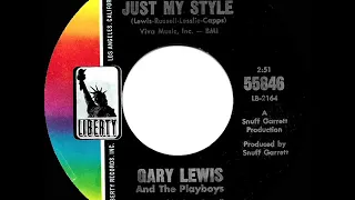 1966 HITS ARCHIVE: She's Just My Style - Gary Lewis & The Playboys (a #2 record--mono 45)