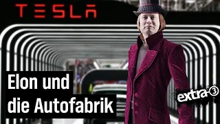 Tesla in Brandenburg: Elon Musk schert sich nicht um Gesetze | extra 3 | NDR