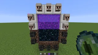 what if you create a DOUBLE BOSS PORTAL in MINECRAFT