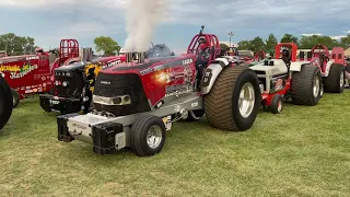 Super Stock Alcohol Tractor Startup!!!
