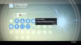 Destiny - The Tower: Titan Codex II Unlocked (Titan Subclass Striker Ability) HD Gameplay PS4