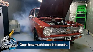 Oops, Toyota 3RZ v 67 PSI..........