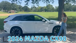 2024 Mazda CX90 Premium Plus | CAR MOM TOUR