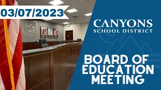 Board Meeting 3/7/2023