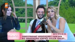 Esra Erol'da muhteşem bir evlilik teklifi - Esra Erol'da 137. Bölüm - atv