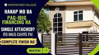 House Tour | As-delivered Montefaro Village | Single Attached | House for Sale | Imus Cavite