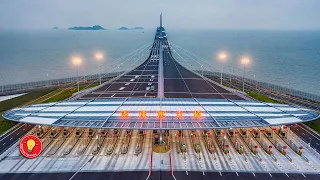 Gila!!! China Bangun Konstruksi Jembatan Terpanjang di Bumi