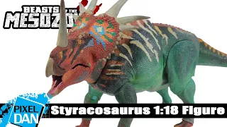 Styracosaurus Beasts of the Mesozoic Ceratopsian Series 1:18 Figure Review